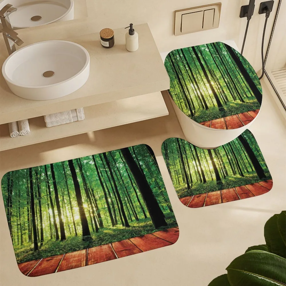 Sunlight Forest Trees — Detail 5