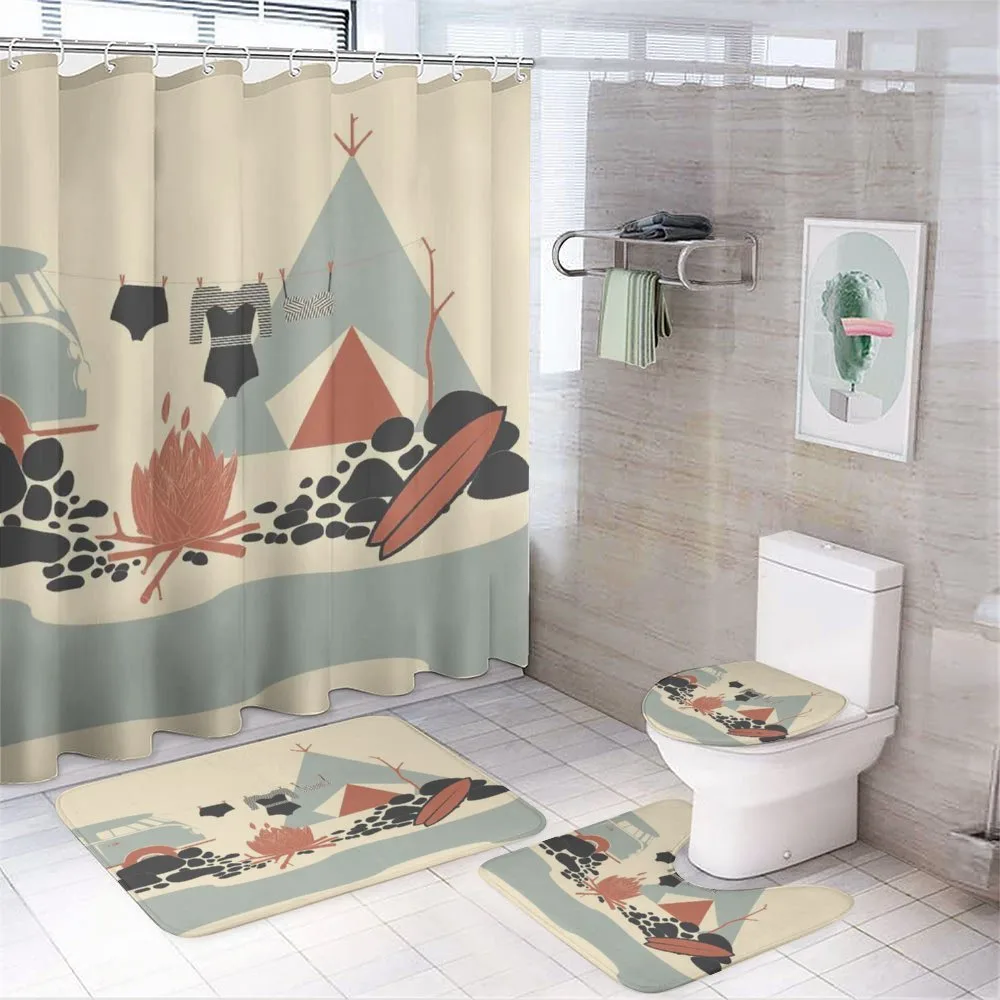 Tent Van and Fire Beach — Your design
