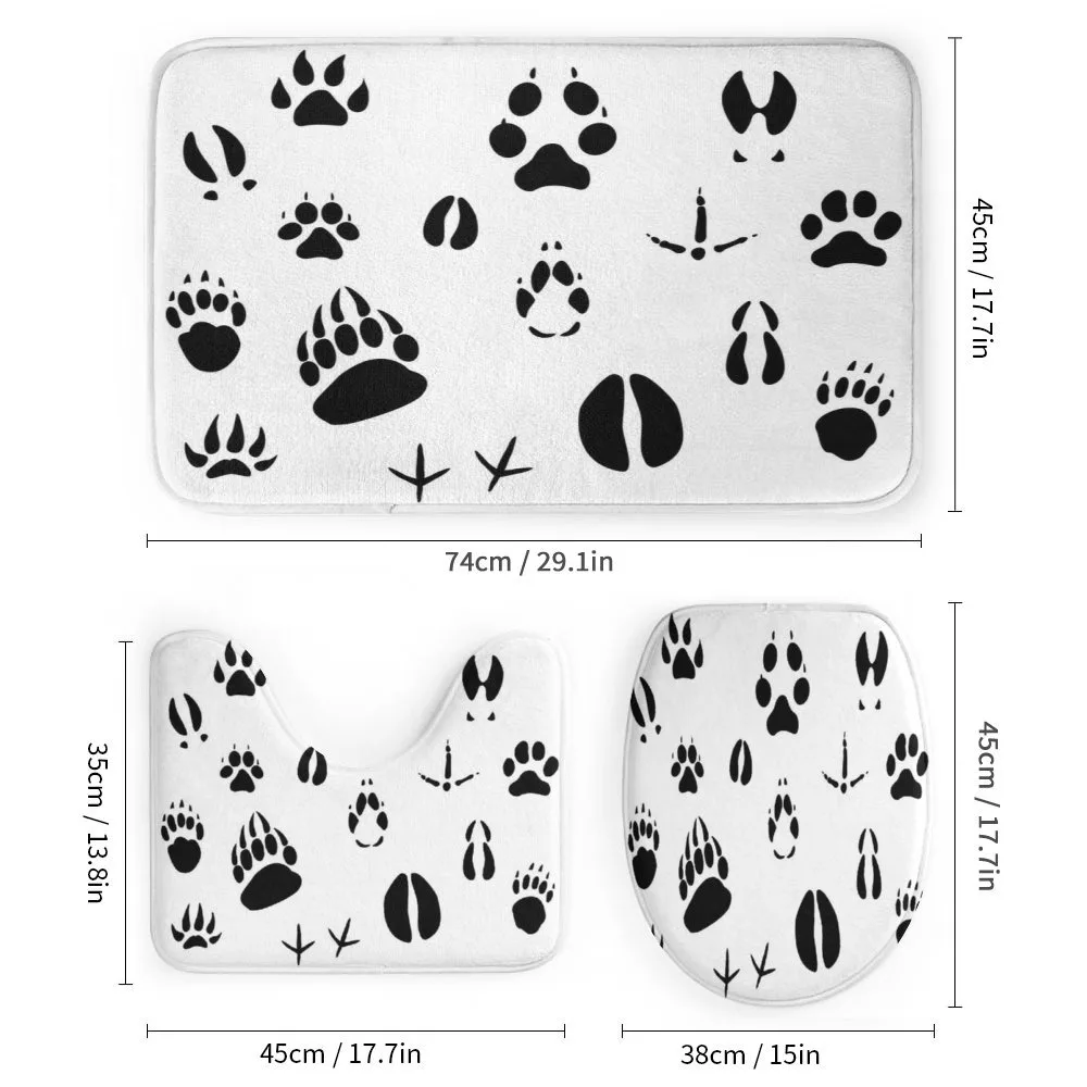 Wildlife Animal Footprints — Detail 1