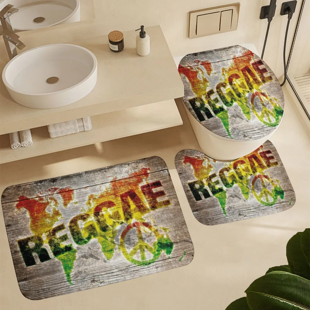 World Map Reggae Words — Detail 5