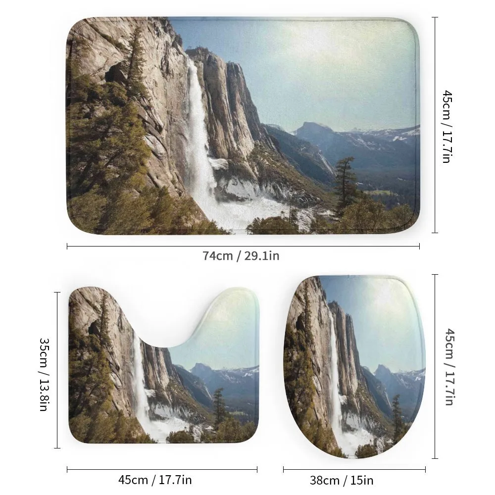 Yosemite Falls Mountain — Detail 1
