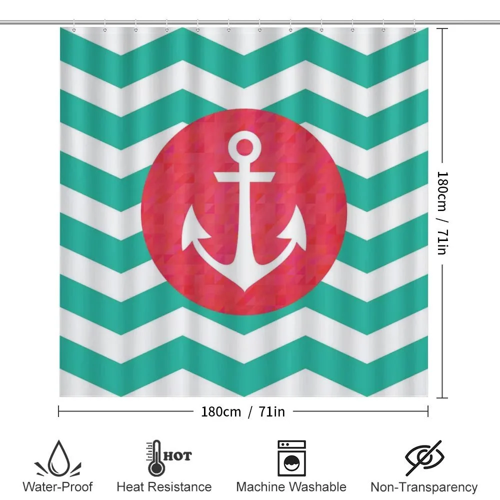 Anchors and Waves Stripe — Detail 2