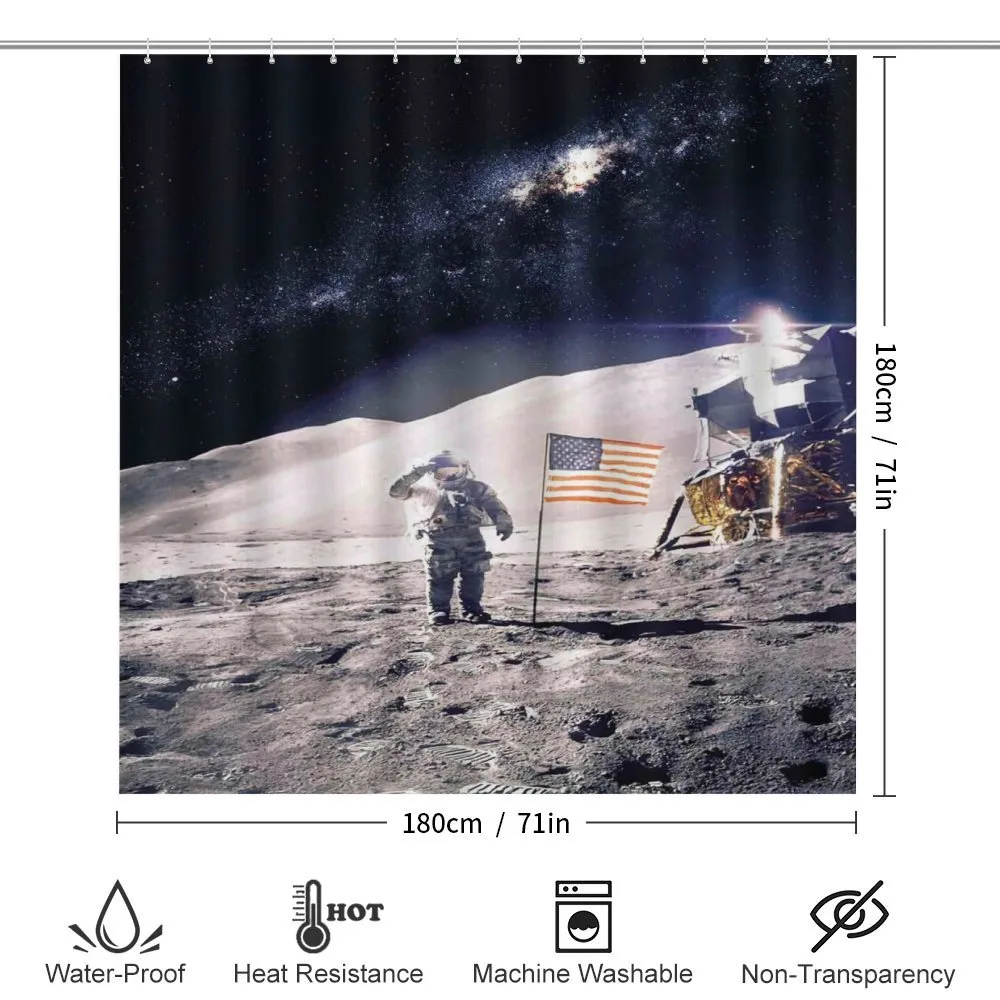 Astronaut on Moon Mission — Detail 2