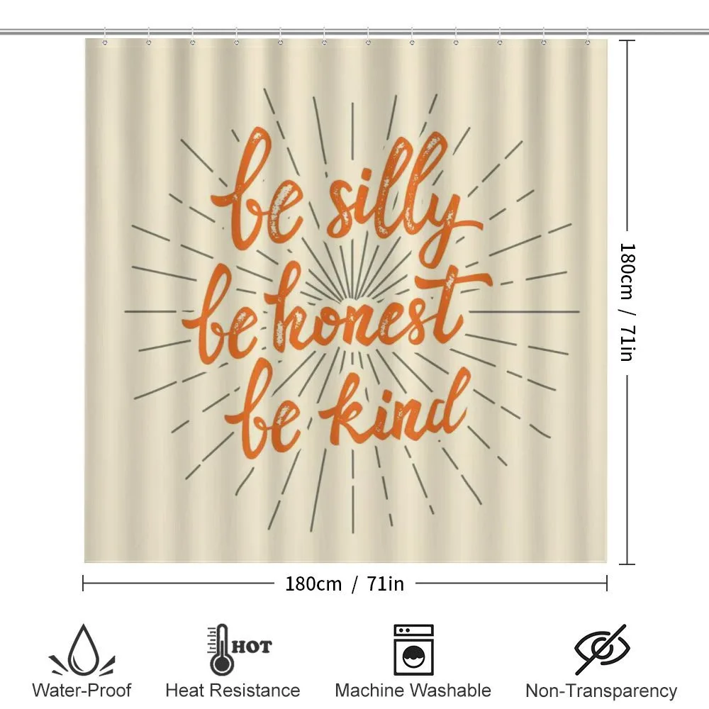 Be Silly Honest and Kind — Detail 2