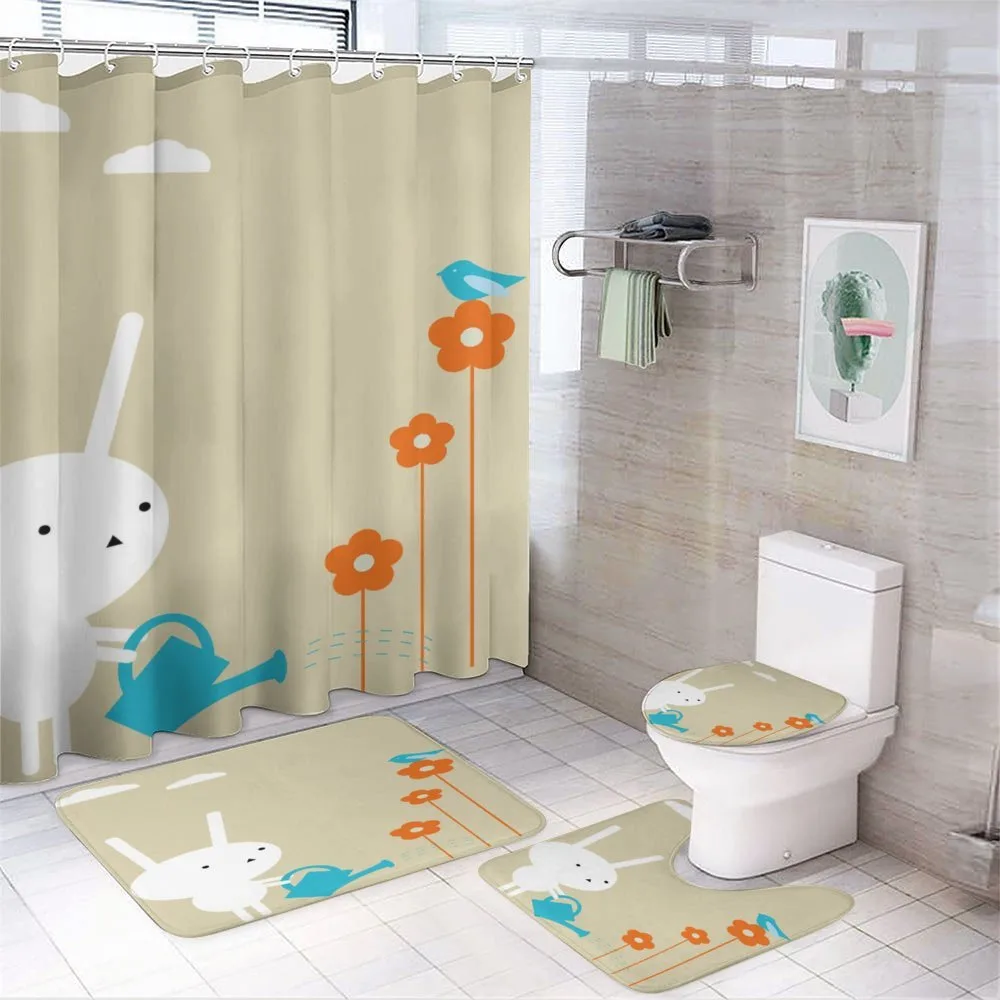 Bunny with Flowers — Your design