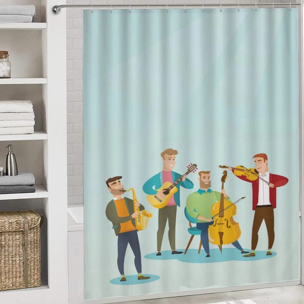 Cartoon Happy Band Concert — Detail 4