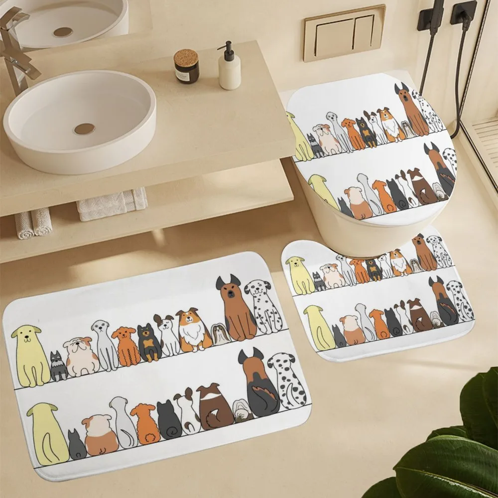 Dog Family in a Row — Detail 5