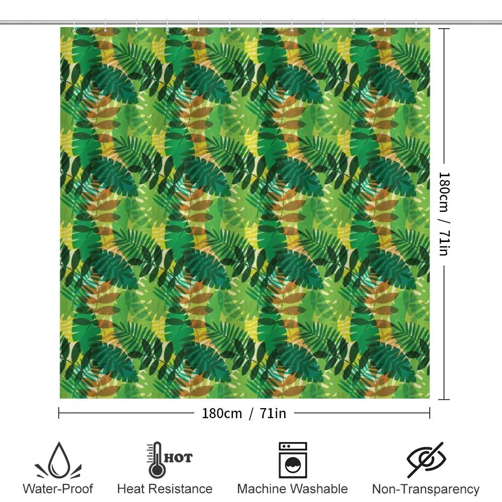 Exotic Palm Leaves Foliage — Detail 2
