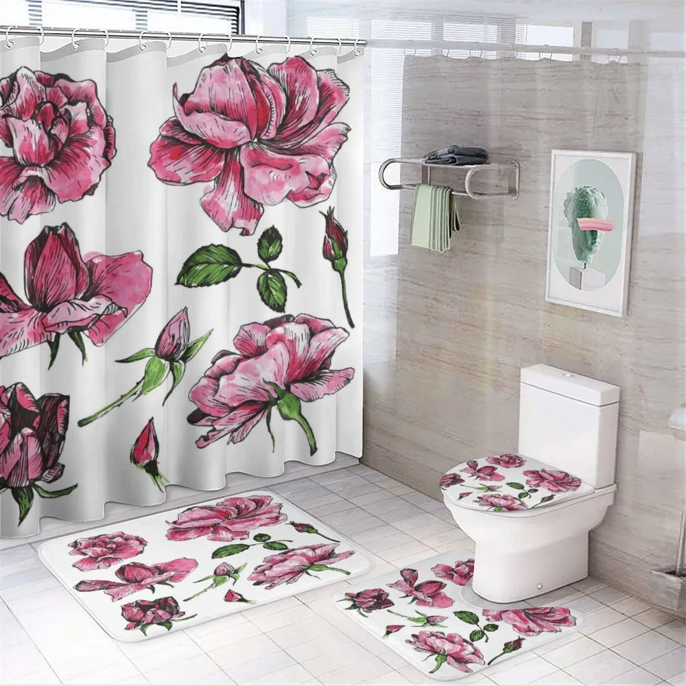 Garden Flowers Rose Buds — Your design