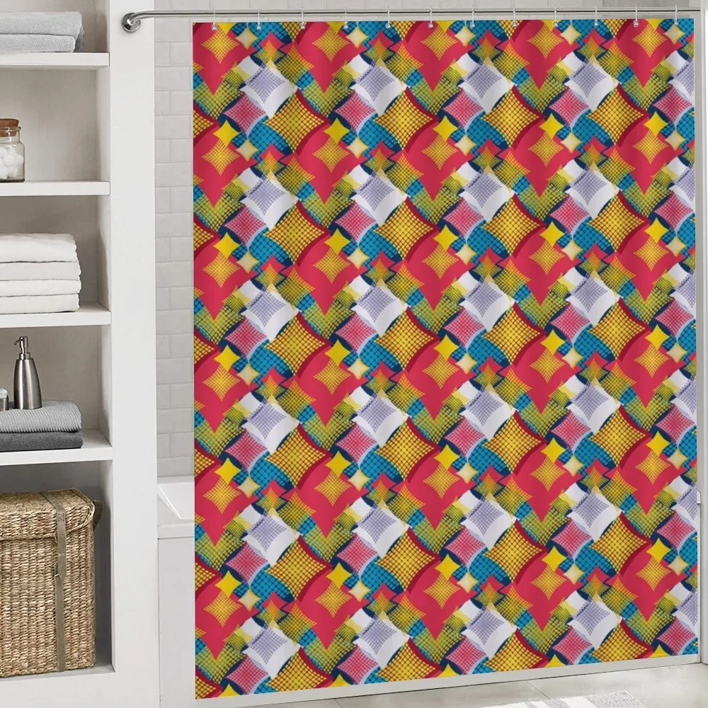 Geometric Squares Dots — Detail 4