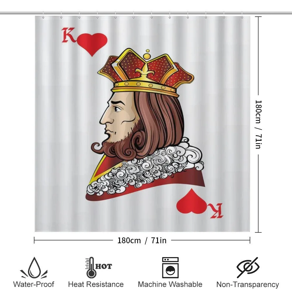 King of Heart Play Card — Detail 2