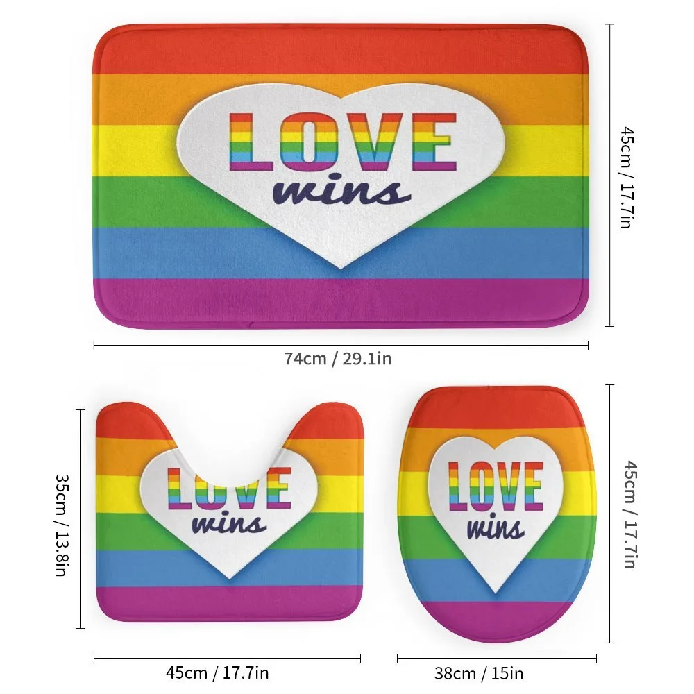 LGBT Pride Love Wins — Detail 1