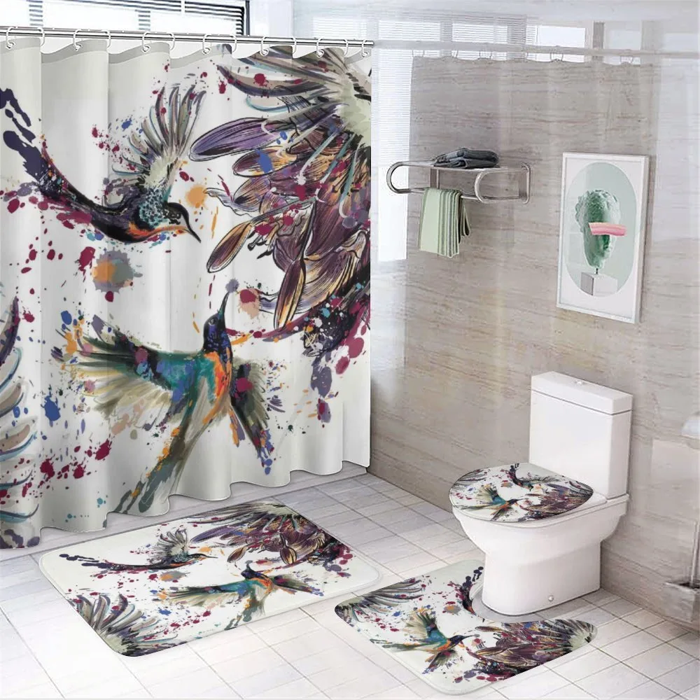 Lily Birds Watercolor — Your design