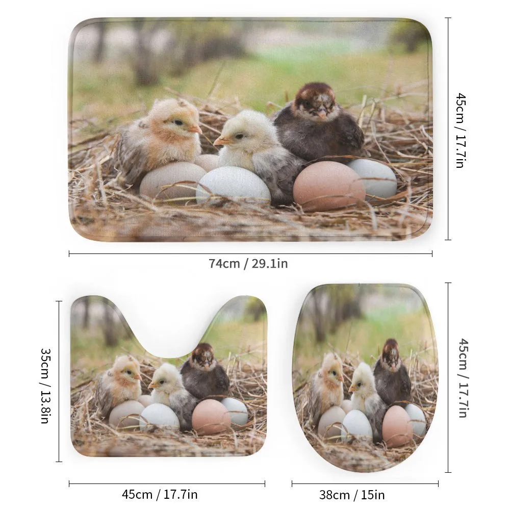 Little Chickens in Hay Eggs — Detail 1