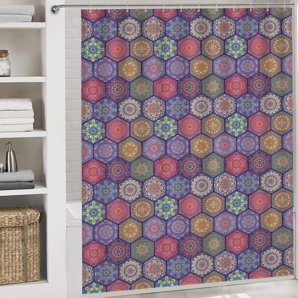 Oriental Hexagon Motif — Detail 4