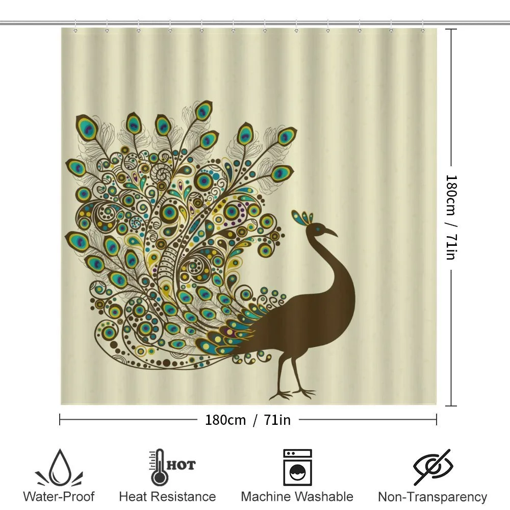 Peacock Bird Profile — Detail 2