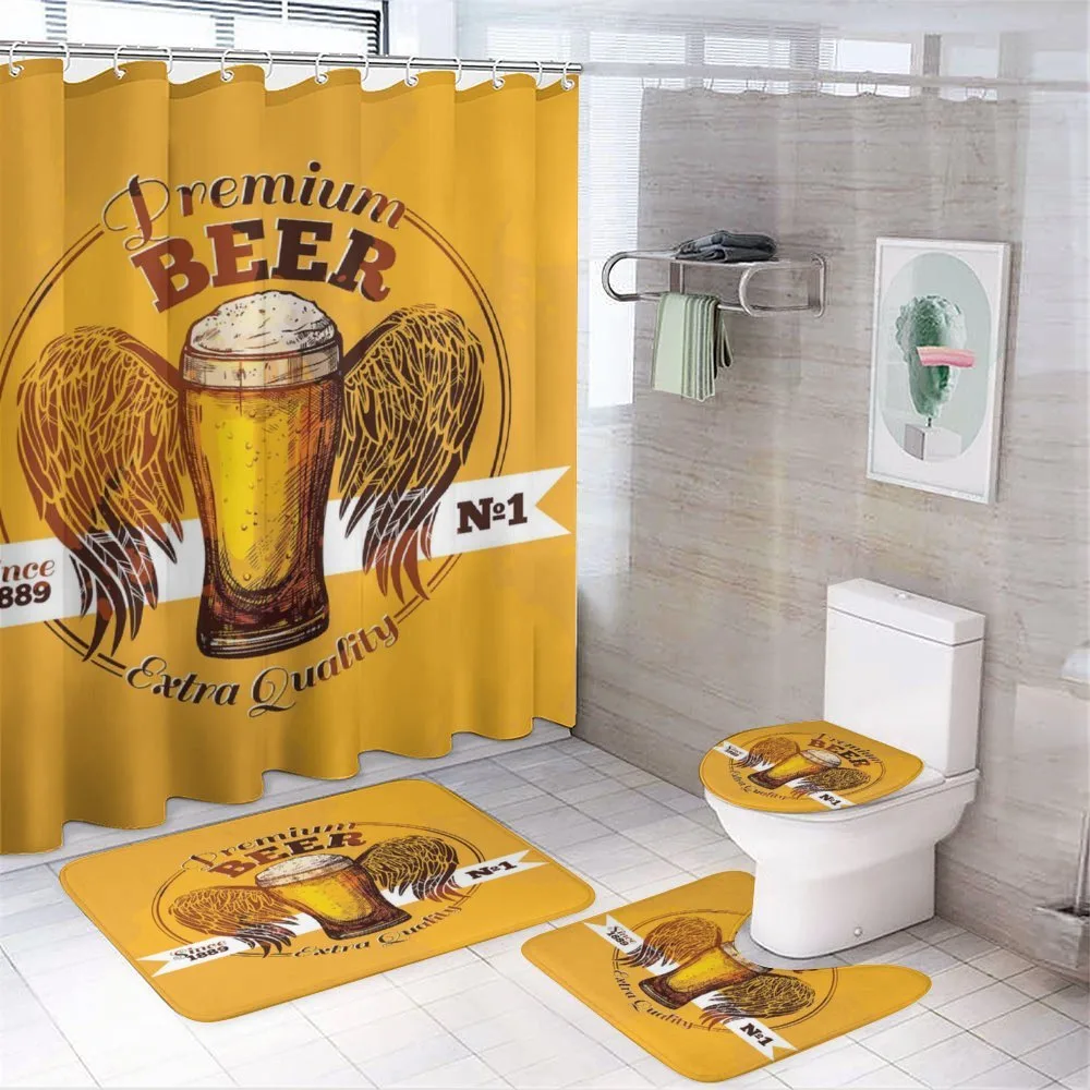 Premium Beer Grunge Graphic — Your design
