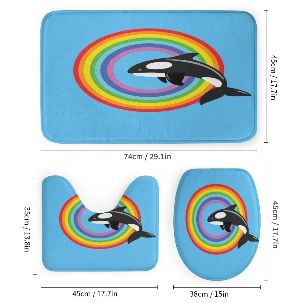 Rainbow Round and Whale — Detail 1