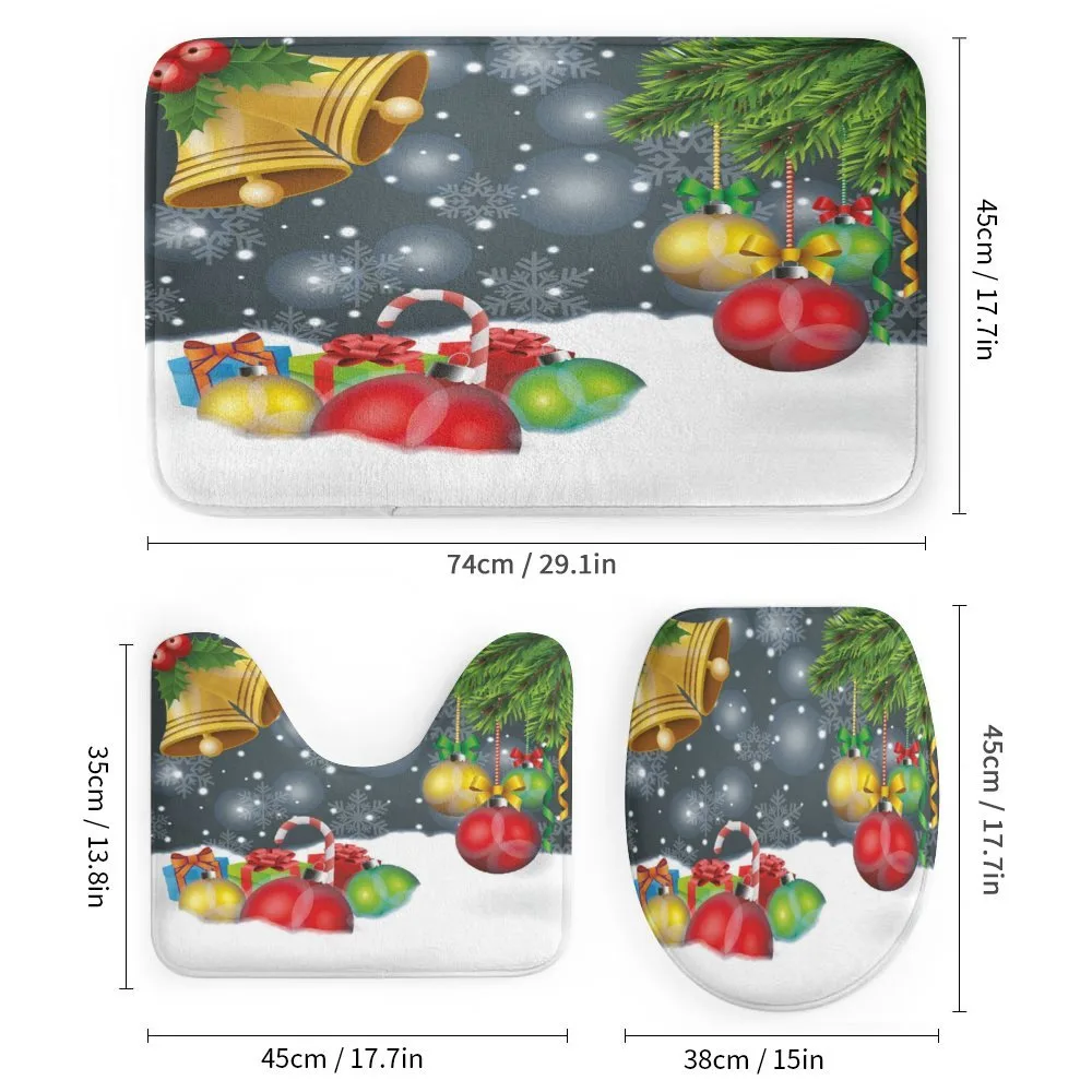 Vivid Noel Balls and Bell — Detail 1