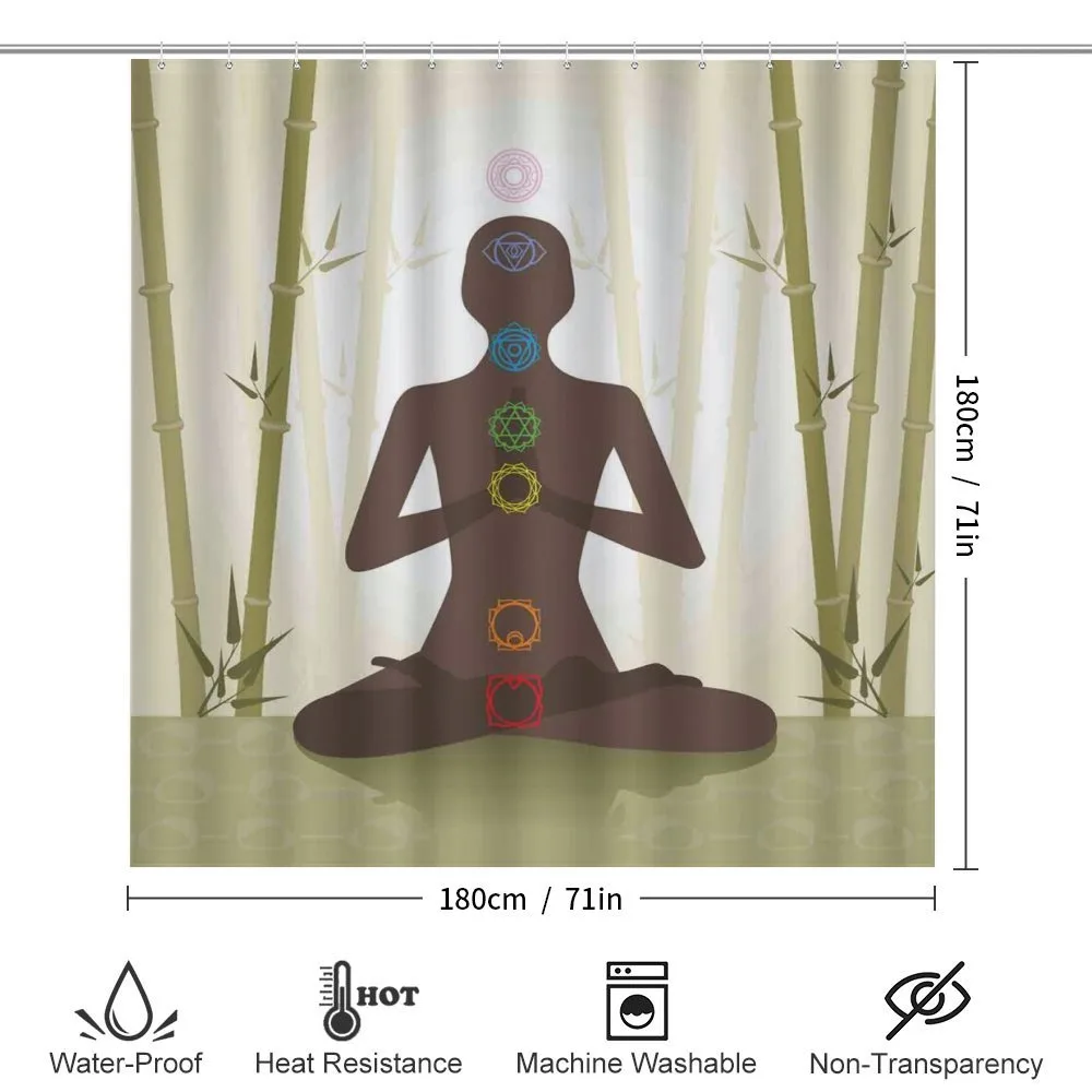 Yoga in Bamboo Stems — Detail 2