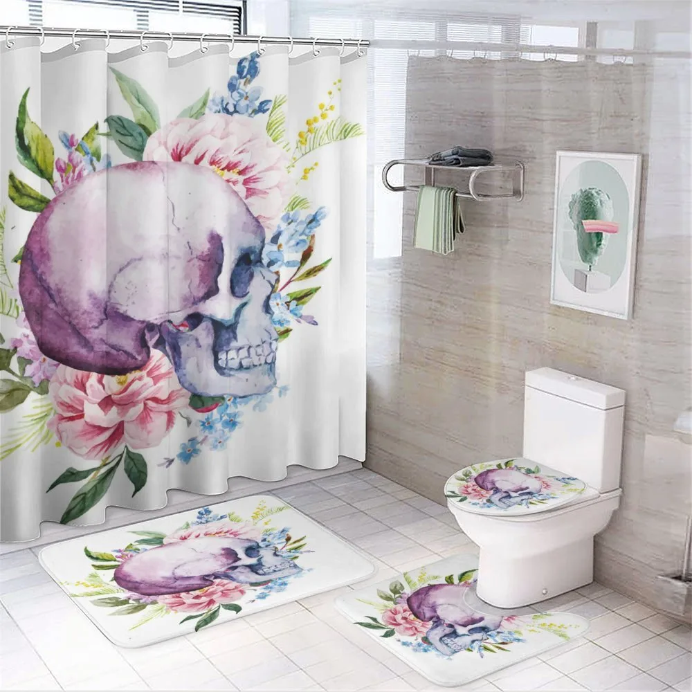 Abstract Skull Flowers — Your design