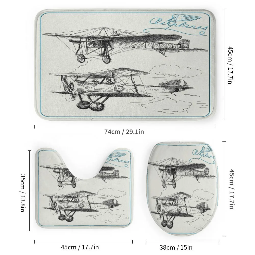 Aircraft Jets in Sky — Detail 1