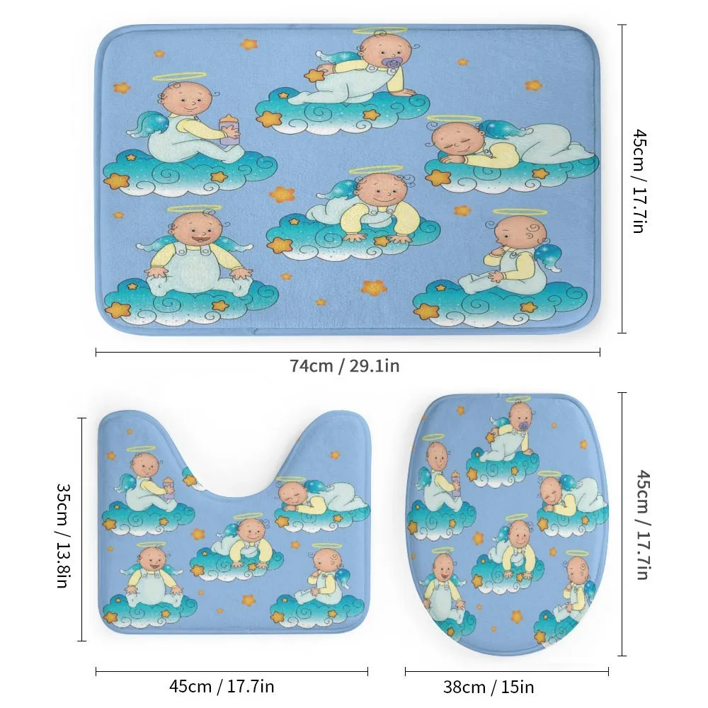 Babies on Clouds in Cartoon — Detail 1