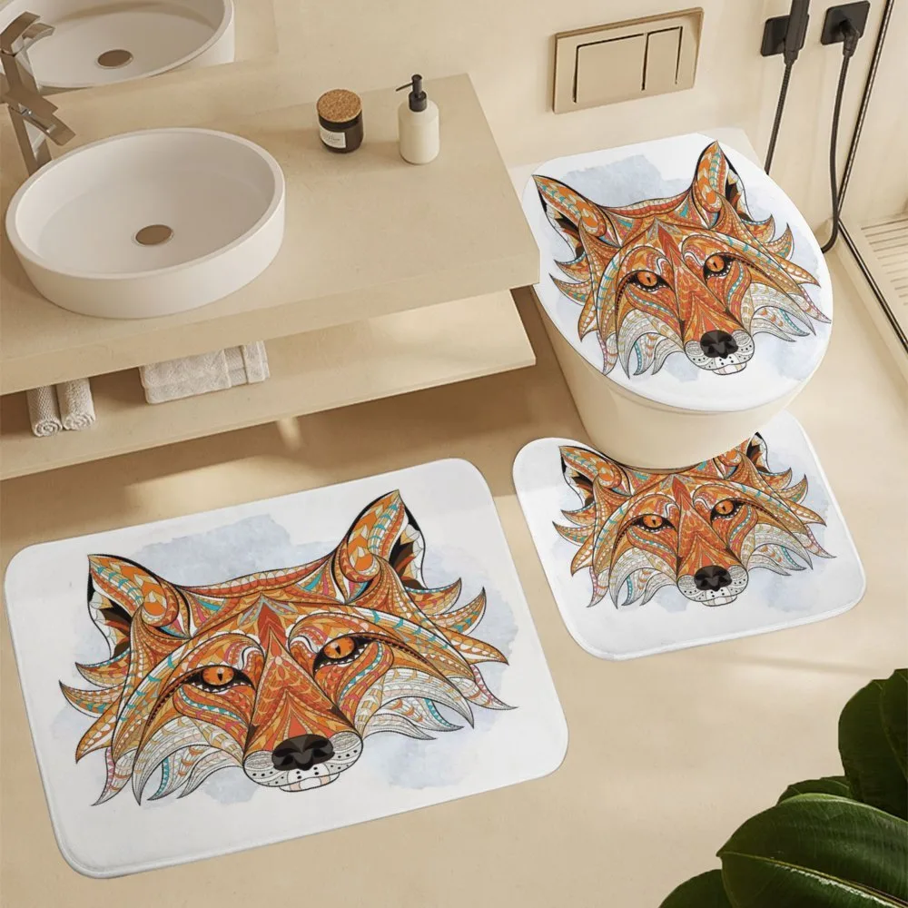 Geometric Fox Portrait — Detail 5