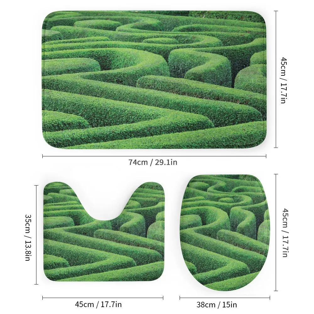 Green Plant Maze Park — Detail 1