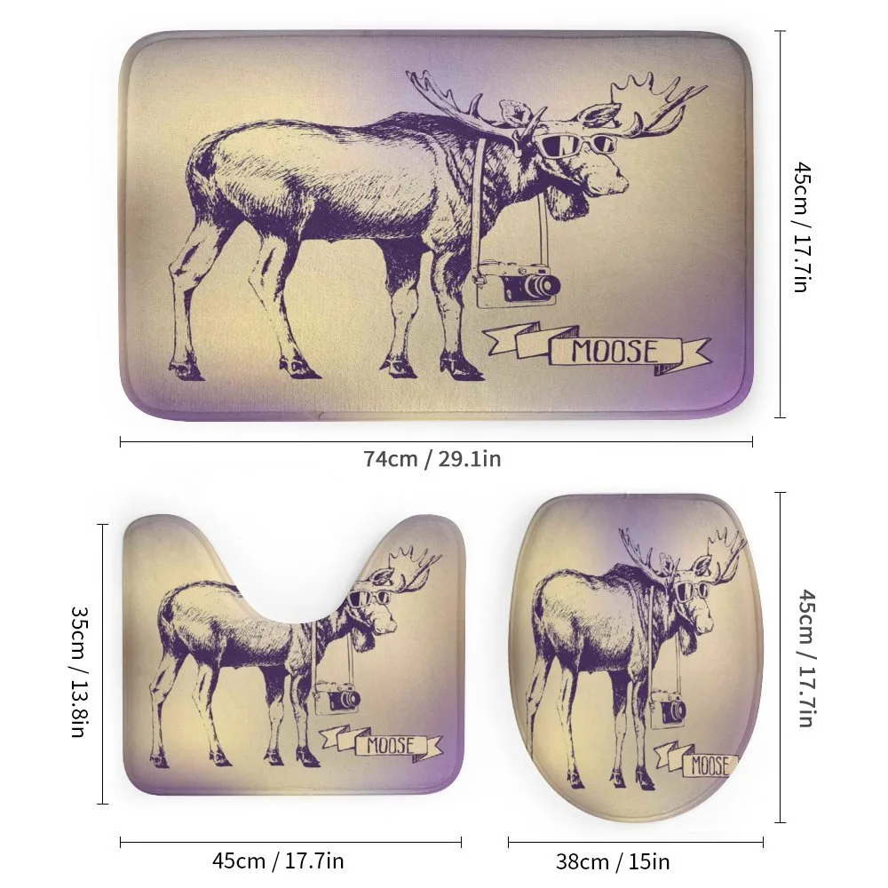 Hipster Deer with Camera — Detail 1