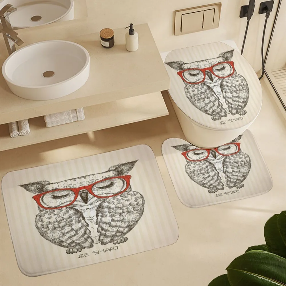 Owl with Be Smart Lettering — Detail 5