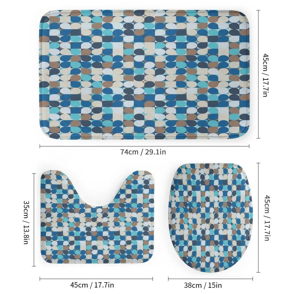 Pastel Mosaic Pattern — Detail 1
