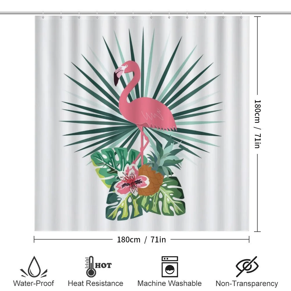 Pineapple Flamingo Botany — Detail 2