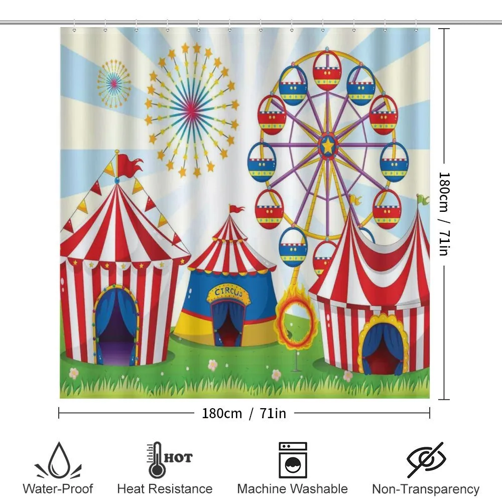 Striped Tents — Detail 2