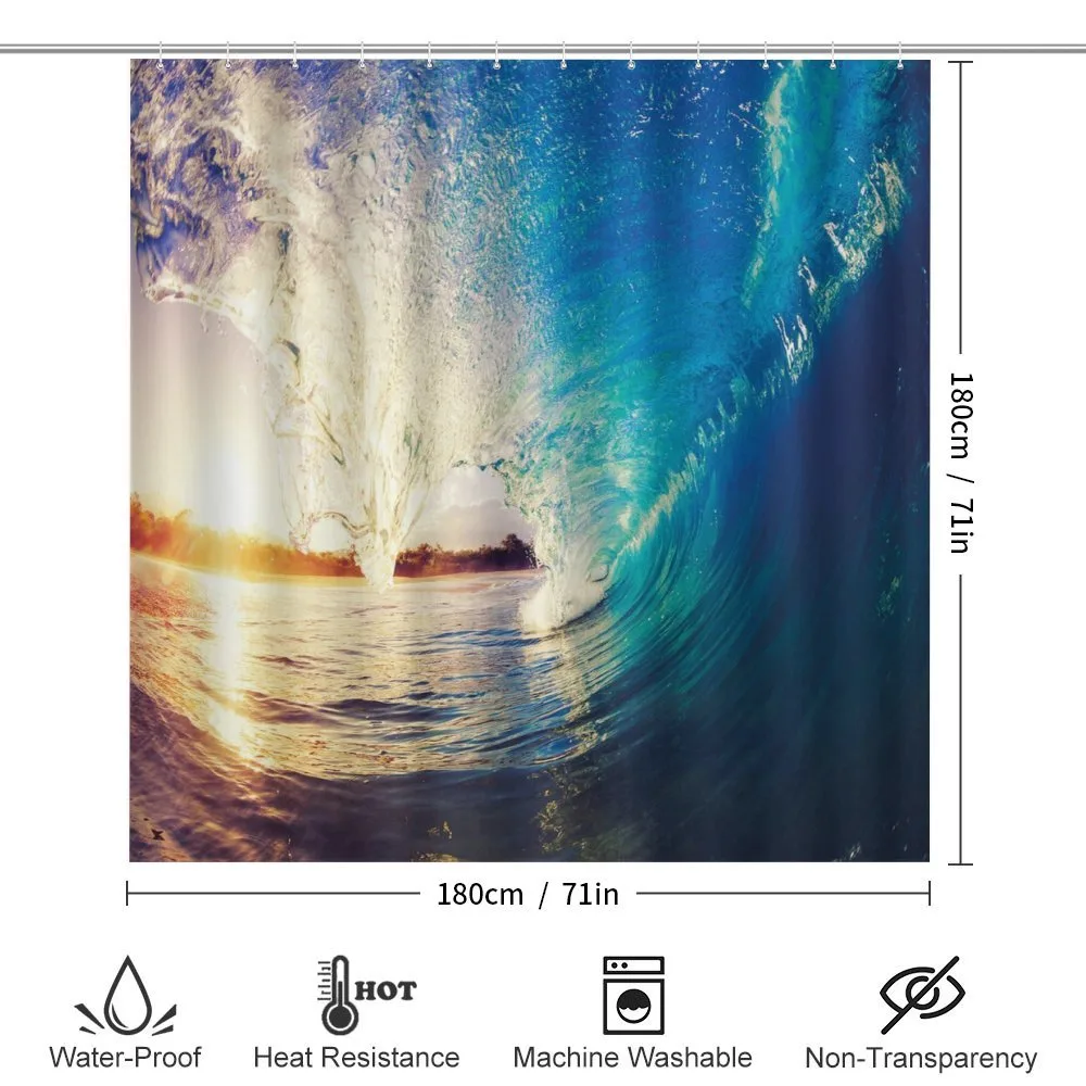 Sunrise on Waves Sports — Detail 2