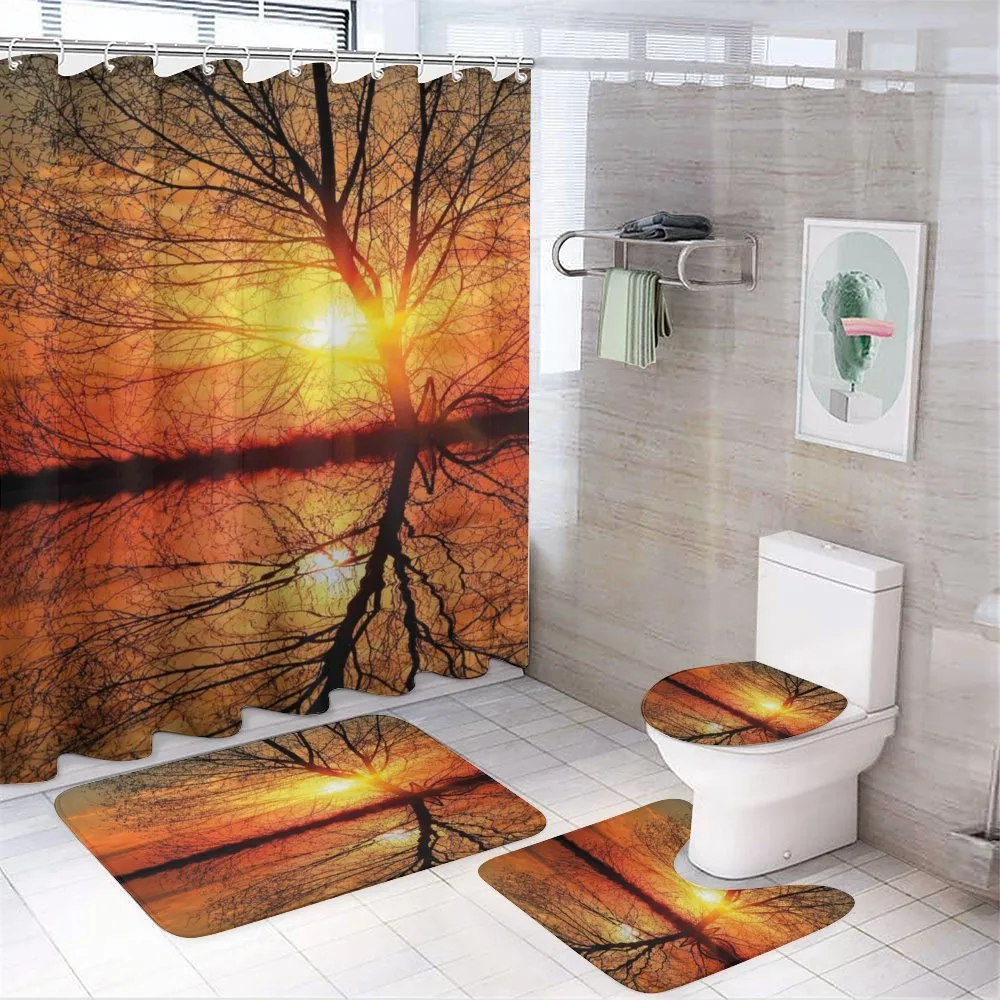 Sunset View with Trees — Your design