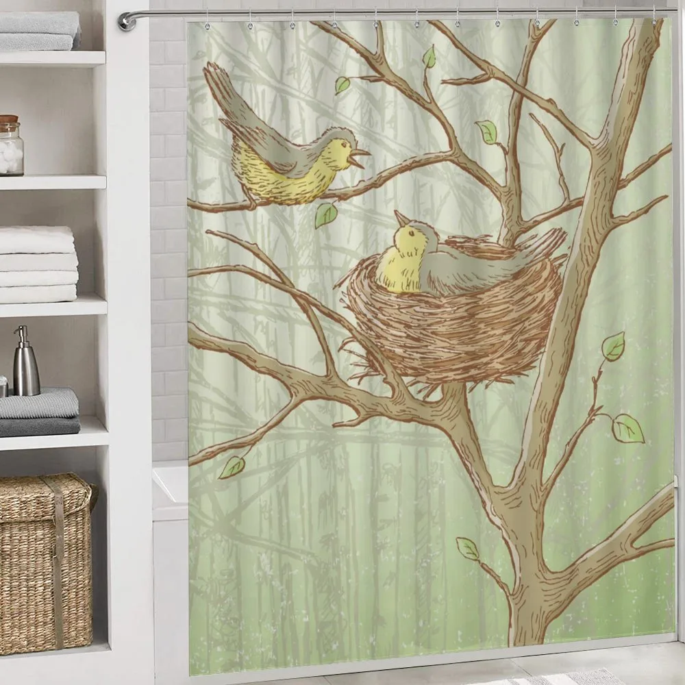 Tree Animals Spring Woods — Detail 4