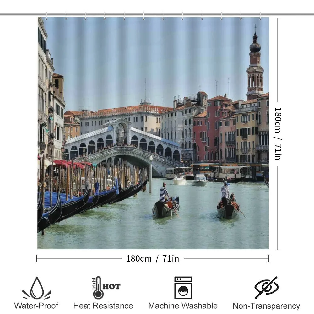 Venice Gondola Canal Photo — Detail 2