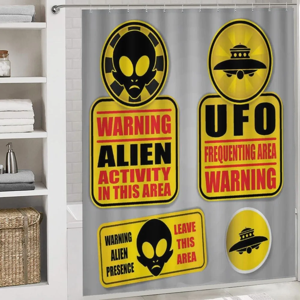 Warning Alien Danger — Detail 4