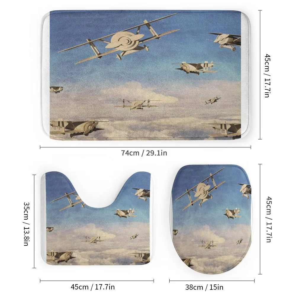 3D Retro Biplanes — Detail 1