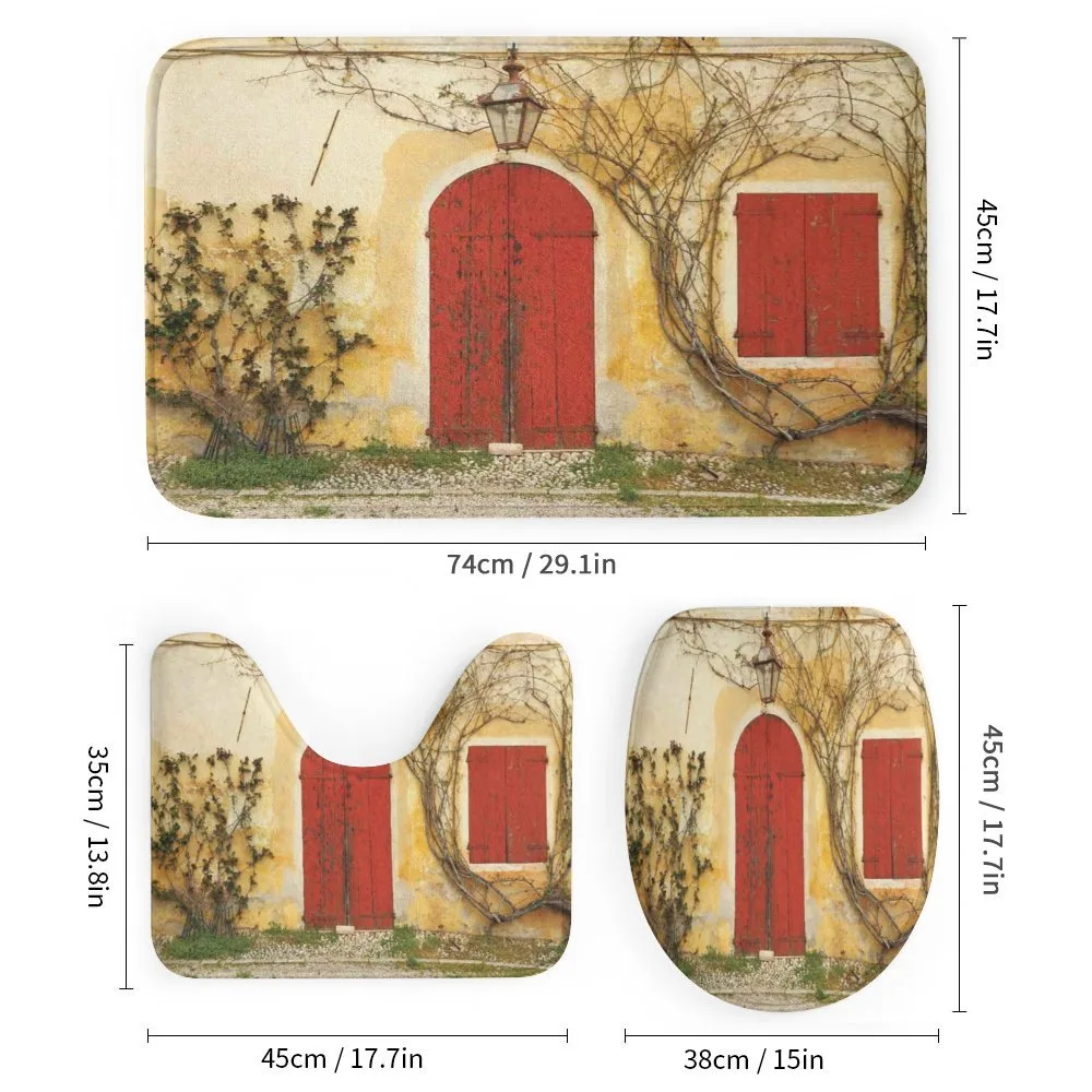 Aged Doors Tuscan House — Detail 1