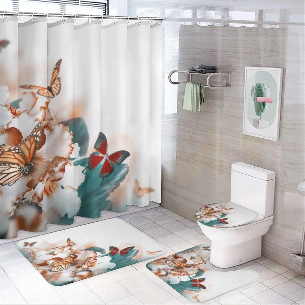 Colorful Butterflies Fly — Your design