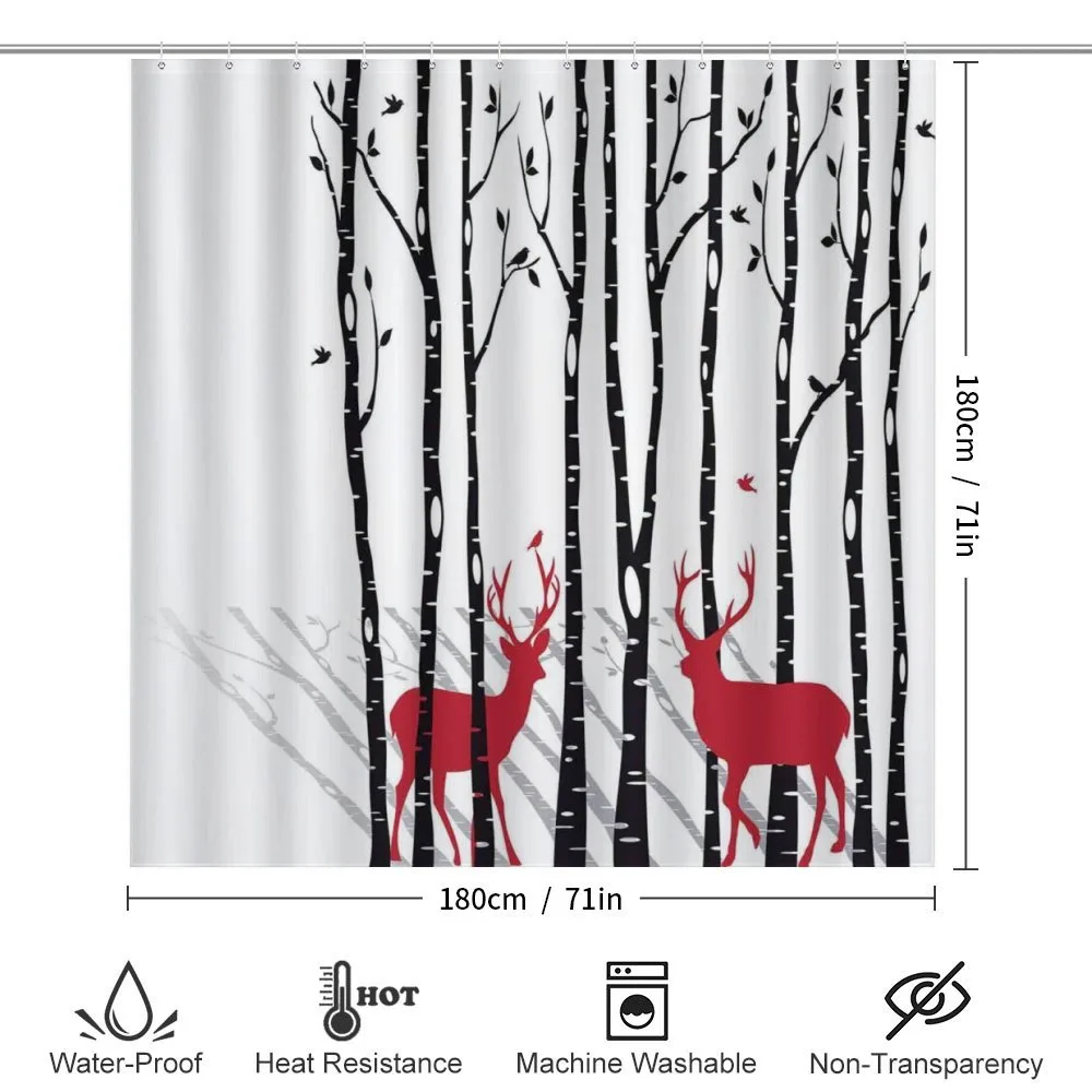 Deer Tree Forest Bird — Detail 2