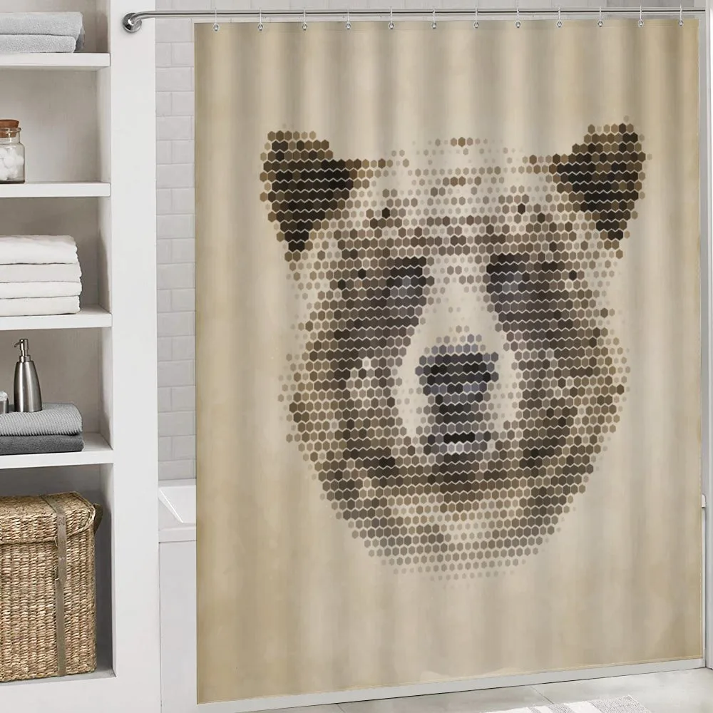 Dotted Animal Head Modern — Detail 4