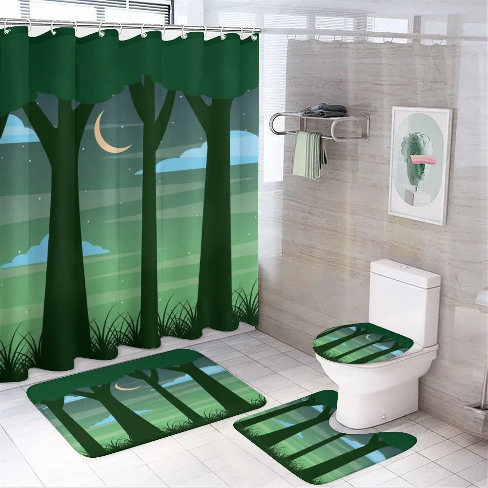 Dreamy Forest at Night — Your design