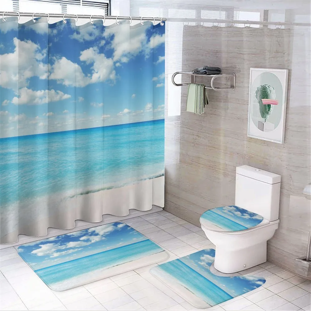 Exotic Beach Vivid Sky — Your design