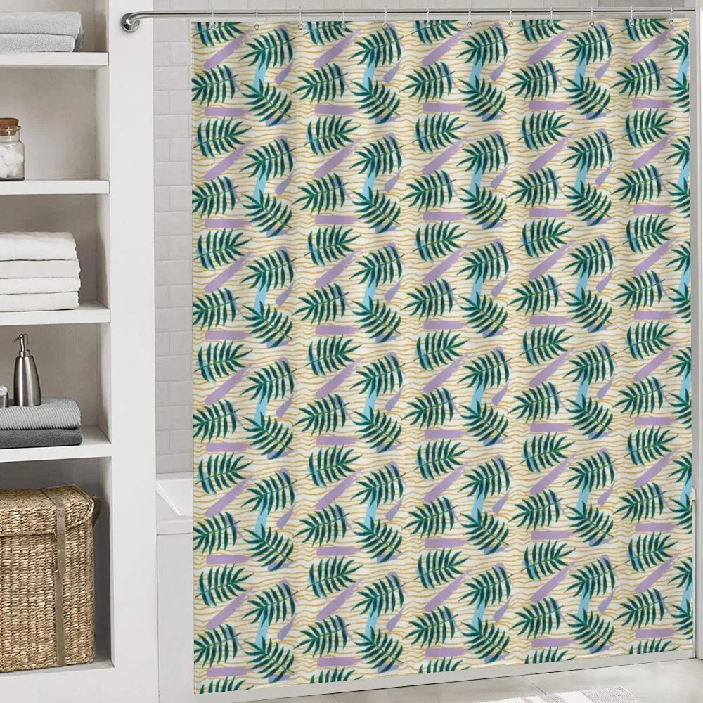 Exotic Leaves Wavy Stripes — Detail 4