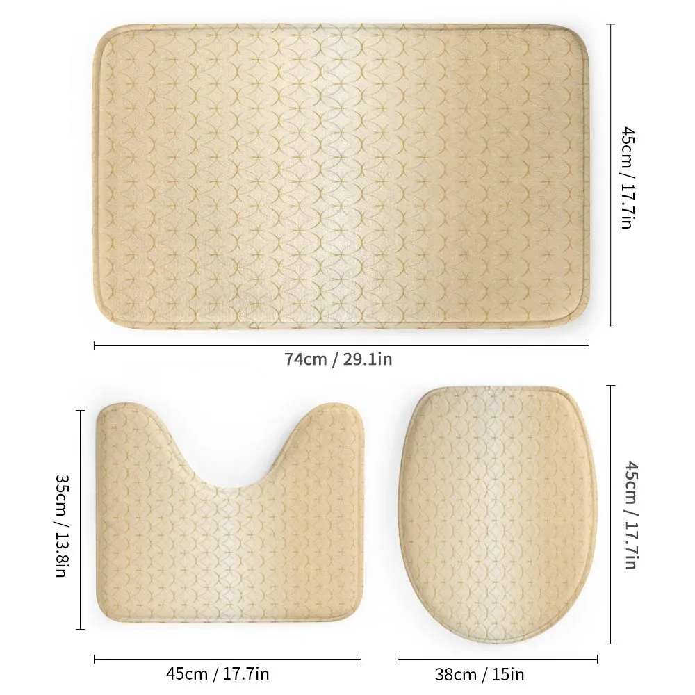 Geometric Gold Patterns — Detail 1