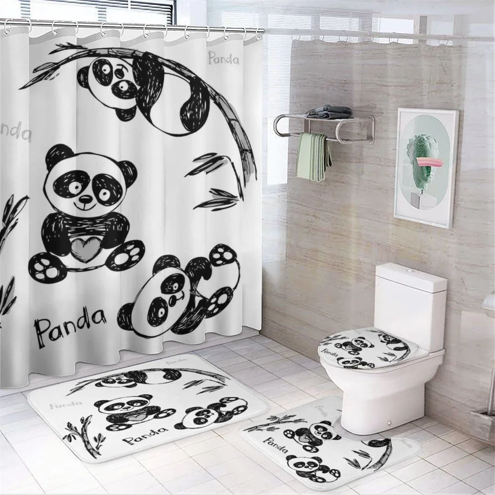 Hand Drawn Panda Poses — Your design