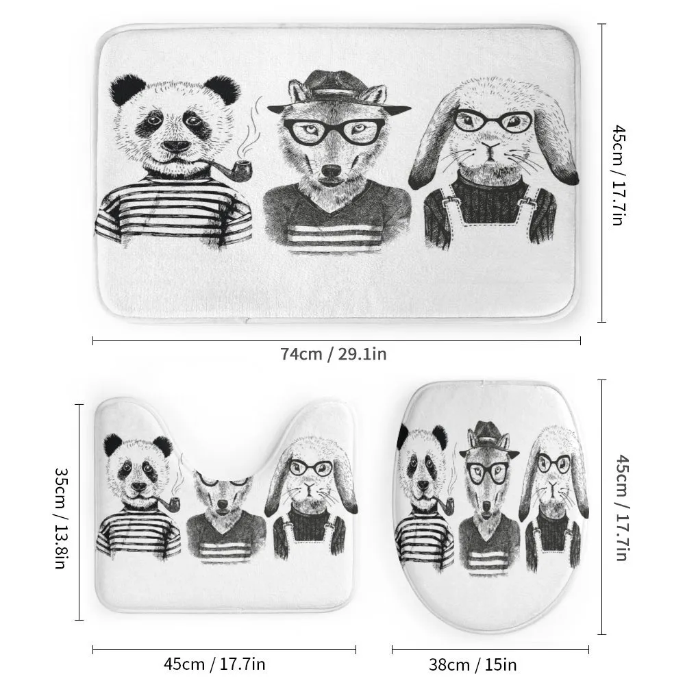 Hipster Panda Cigar Fox — Detail 1